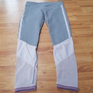 Fabletics gray and pink leggings